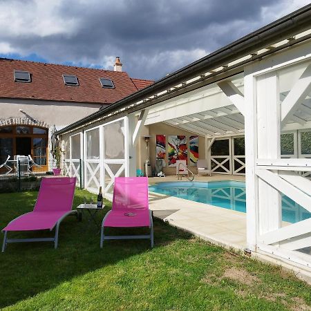 Bienvenue Au Fare Hibiscus Apartment Corrombles Bagian luar foto