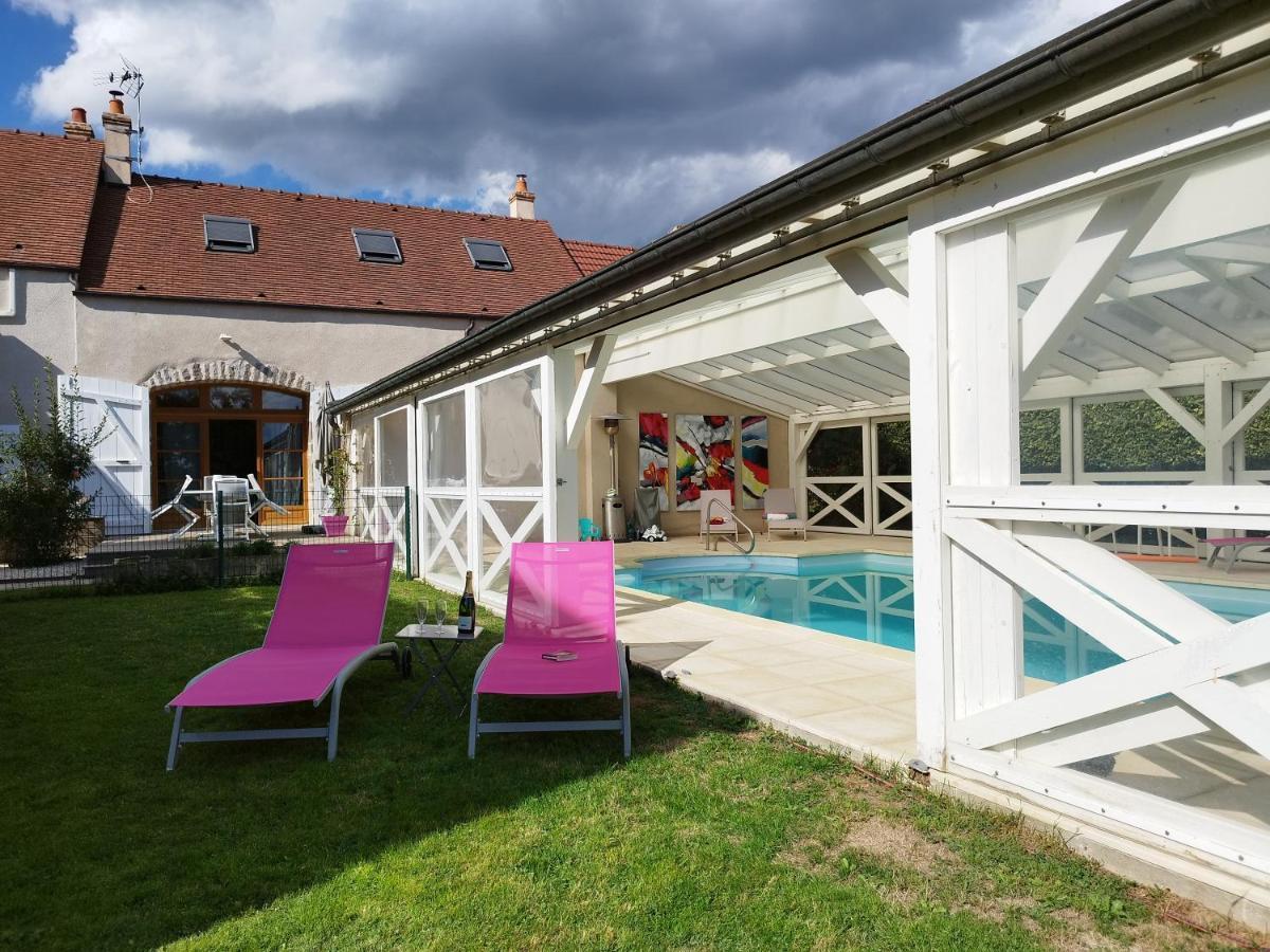 Bienvenue Au Fare Hibiscus Apartment Corrombles Bagian luar foto